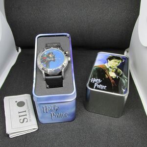 2005 Harry Potter Triwizard Tournament Wristwatch Comes in Tin Case Lights Up